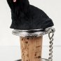 DTB10D Lhasa Apso, Black Bottle Stopper