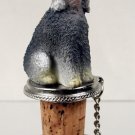 DTB115 Bedlington Terrier Bottle Stopper