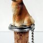 DTB117 Finnish Spitz Bottle Stopper