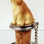 DTB121C English Cocker Spaniel, Blonde Bottle Stopper