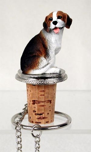 DTB14 Beagle Bottle Stopper