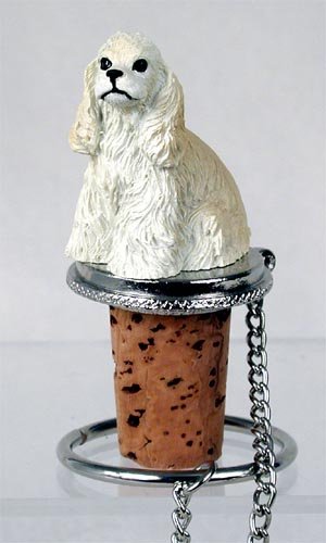 DTB15C Cocker Spaniel, Blonde Bottle Stopper