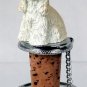 DTB15C Cocker Spaniel, Blonde Bottle Stopper