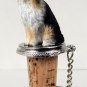 DTB20B Sheltie, Tricolor Bottle Stopper