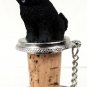 DTB21A Chow, Black Bottle Stopper