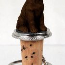 DTB24C Labrador Retriever, Chocolate Bottle Stopper