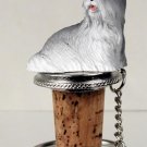 DTB26A Shih Tzu, Gray Bottle Stopper