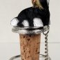 DTB26D Shih Tzu, Black & White Bottle Stopper