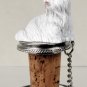 DTB26E Shih Tzu, White Bottle Stopper