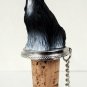DTB28A Afghan Black & White Bottle Stopper