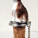DTB33C Boxer, Brindle Bottle Stopper