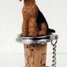 DTB38 Airedale Bottle Stopper