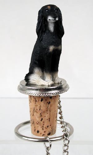 DTB56 Saluki  Bottle Stopper