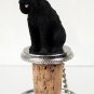 DTB58B Schnauzer, Giant, Black Bottle Stopper