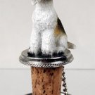 DTB59 Wire Haired Fox Terrier Bottle Stopper