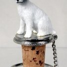 DTB63A Jack Russell Terrier, Brown & White, Rough Coat Bottle Stopper