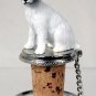 DTB63A Jack Russell Terrier, Brown & White, Rough Coat Bottle Stopper