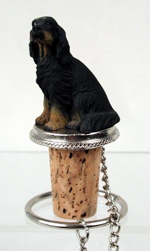 DTB66 Gordon Setter  Bottle Stopper