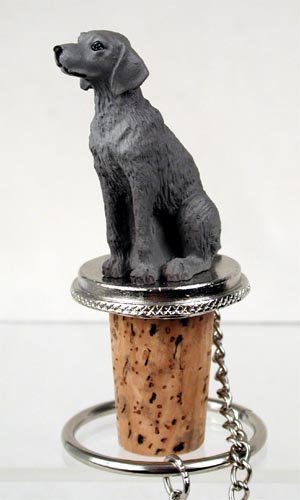 DTB68 Weimaraner Bottle Stopper