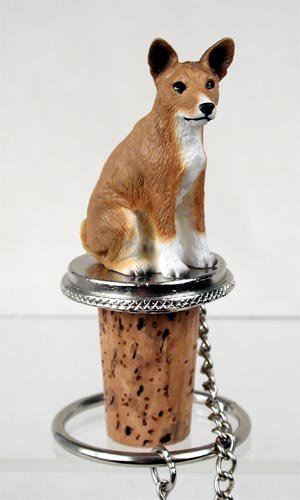 DTB70 Basenji Bottle Stopper