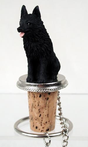 DTB71 Schipperke  Bottle Stopper