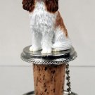 DTB80A Cavalier King Charles, Brown & White Bottle Stopper