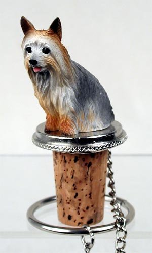 DTB93 Silky Terrier  Bottle Stopper