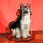DTD08B German Shepherd, Silver & Black Devil