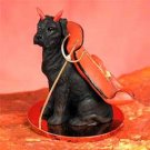 DTD100A Great Dane, Black, Uncropped Devil