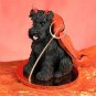 DTD103A Schnauzer, Black, Uncropped Devil