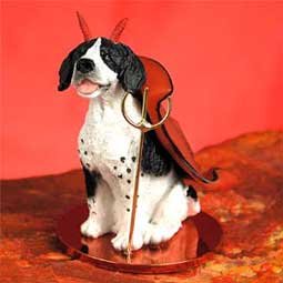 DTD106B Pointer, Black & White Devil