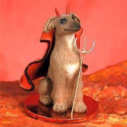 DTD111 Italian Greyhound Devil