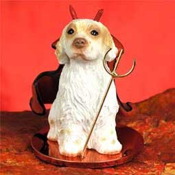 DTD116 Clumber Spaniel Devil