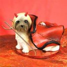 DTD129B Lhasa Apso, Brown, Sport cut Devil