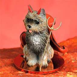 DTD53C Cairn Terrier, Brindle Devil