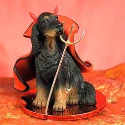 DTD66 Gordon Setter  Devil