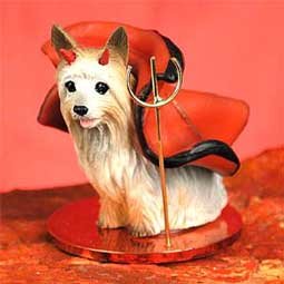 DTD93 Silky Terrier  Devil