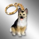 DTK08A German Shepherd, Tan & Black Keychain