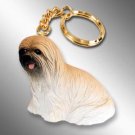 DTK10B Lhasa Apso, Brown Keychain