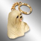 DTK10C Lhasa Apso, Blonde Keychain