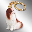 DTK110B Japanese Chin, Brown & White Keychain