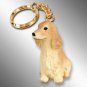 DTK121C English Cocker Spaniel, Blonde Keychain