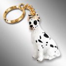 DTK16C Great Dane, Harlequin Keychain