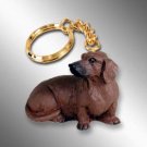 DTK19A Dachshund, Red Keychain