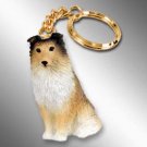 DTK20A Sheltie, Sable Keychain