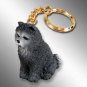 DTK21C Chow, Blue Keychain