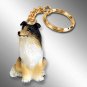 DTK23B Collie, Tricolor Keychain
