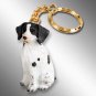 DTK27A Brittany, Liver & White Keychain