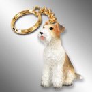 DTK59 Wire Haired Fox Terrier Keychain