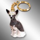 DTK81 Chinese Crested Dog Keychain